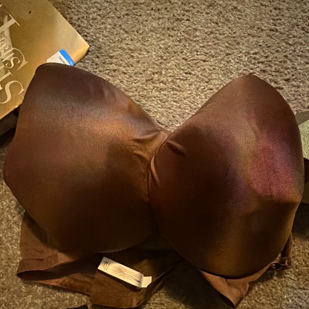 Lane Bryant Cacique Lightly Lined Full Coverage Underwire Bra Brown 42DDD